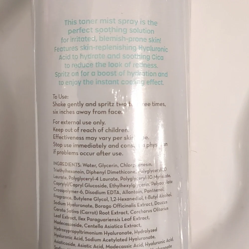 Hydro-Cooling Toner Mist